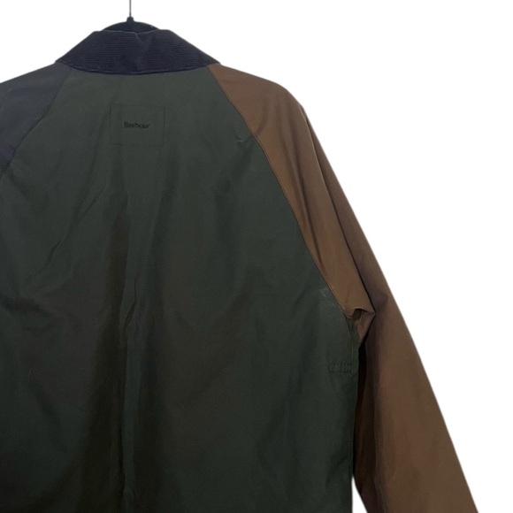 Barbour by Alexa Chung Colorblock Patch Waxed Jacket US 4 - Picture 16 of 16